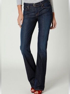 Citizens Of Humanity Ingrid # 002 Low Waist Stretch Flare Jeans